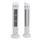 thumbnail image 1 of Ventilador de Torre, Ventilador Sin Aspas, Ventilador de Pie Ajustable de 2 Velocidades, Ventiladores de Refrigerácidos Silenciosos Oscilantes de 90 Con Luz, Ventilador de Piso, 1 of 7