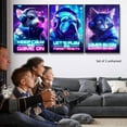 thumbnail image 2 of Cool Gaming Wall Hieng Video Game Posters Pictures Colorful Neon Gamepad Canvas Painting Prints for Boys Room Kids Game Room Bedroom for Boys Home Decor, 2 of 6