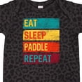 thumbnail image 4 of Inktastic Stand Up Paddle Boarding Eat Sleep Paddle Repeat Boys or Girls Baby Bodysuit, 4 of 5