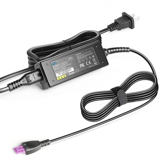 KFD 22V 455MA Chargeur d'Imprimante Alimentation pour HP Deskjet 1518 1010 1510 (Pas PSC 1510) 1512 2540 2541 2542 2543 2544 OJ 2620 2621 2622 2624 2645 2646 Imprimante Tout-en-un 0957-2403 0957-2385 Cordon d'Alimentation