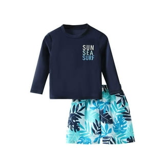 セットFCRB Hurley RASH GUARD、 SWIM SHORTS Baby & Toddler Boys Hurley Shark Bait UPF 50+ H2O-Dri Rash