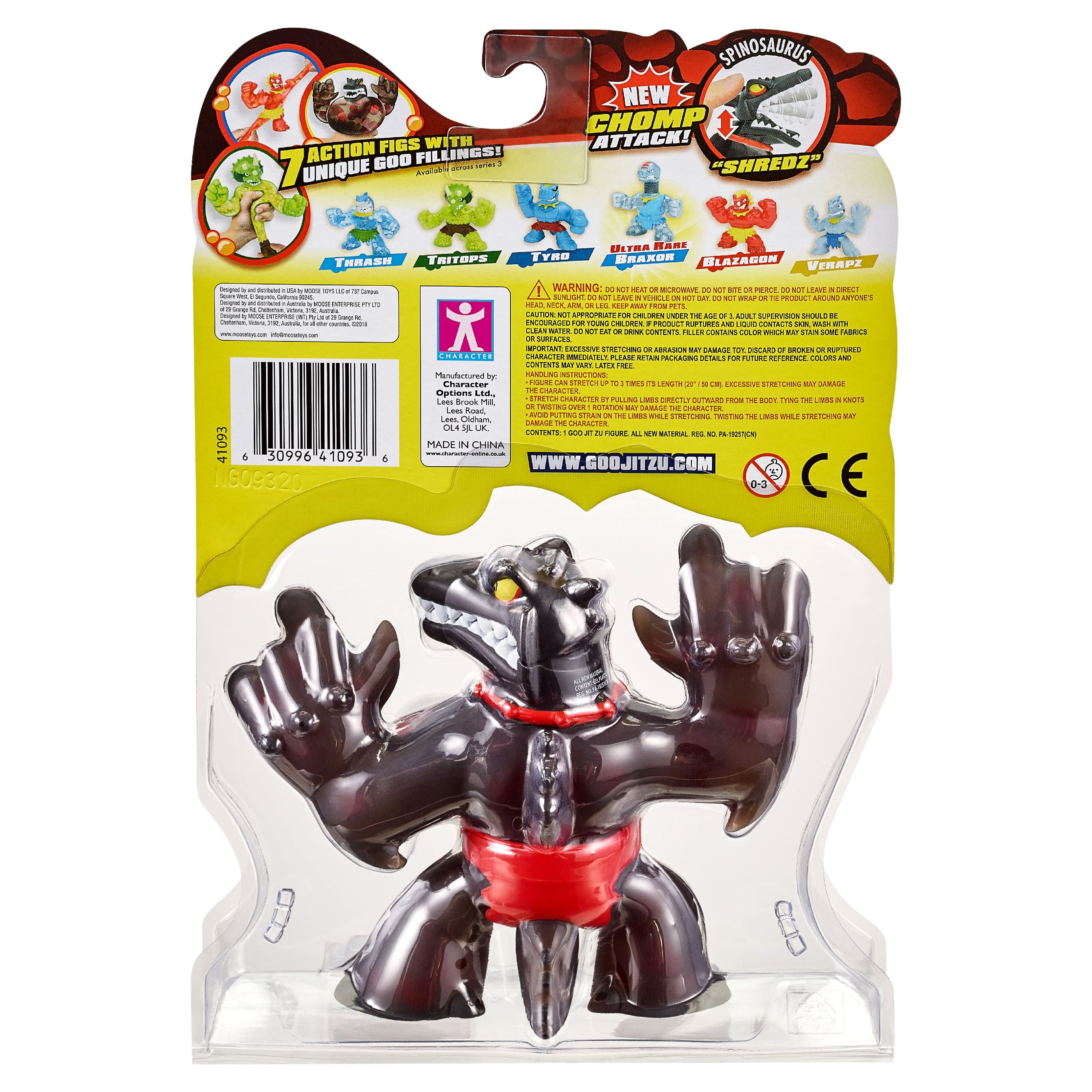 Heroes of Goo Jit Zu Dino Power Hero Pack, Shredz the Spinosaurus