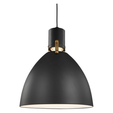 Feiss P1442-L1 Brynne 14 Wide Led Pendant - Black