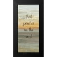 thumbnail image 2 of Coulter, Cynthia 13x24 Black Modern Framed Museum Art Print Titled - Hope is the Thing with Feathers Panel B, 2 of 5