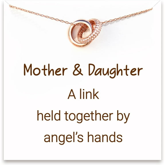 Mother Daughter Necklace, Gifts For Mom, Mama Necklace For Women, Mom Birthday Gifts, Daughter Gifts From Mom, Christmas Mothers Day[o1137]