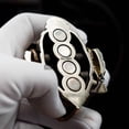 thumbnail image 3 of Hxlamzoo Metal Mechanical Skull Magnetic Decoration, 3 of 8