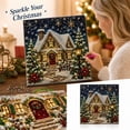 thumbnail image 3 of Diy Christmas Diamond Art Kit with Hanging Display and Complete Supplies for Adults 7.8x7.8 Inch Creative Hobby and Festive Home Decoration Activity with Unique Paint and Beautiful Frame Supplies, 3 of 3