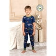 thumbnail image 3 of Pretigez Pyjama pour Garçons en Coton Biologique, Ensemble de Sommeil 2 Pcs, 3 of 8