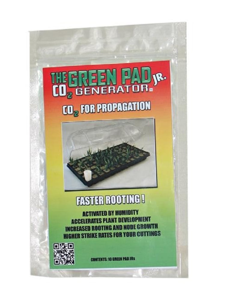 Co2 Generator Hydroponic Co2 Sheets Indoor Maximizer The Green Pad Jr 10 pack