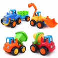 thumbnail image 4 of Children's Happy Project Team Children's Inertial Vehicle Toy Model Car Crash Cartoon, 4 of 8
