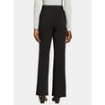 thumbnail image 3 of Time and Tru Women's Flare Ribbed Pant, Sizes XS-XXXL, 3 of 4