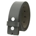 thumbnail image 3 of Falari Replacement Genuine Leather Belt Strap Without Buckle Snap on Strap 1.5" Wide 8005, 3 of 6