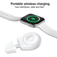 thumbnail image 3 of Cargador inalámbrico Mini Dock Cargador Smartwatch para Apple Watch 8 7 (Tipo C Blanco) Ndcxsfigh Para estrenar, 3 of 5