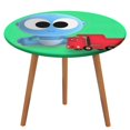 thumbnail image 1 of Funny GooGoo & GaaGaa Baby-theme Fitted Round Tablecloths Elastic Edged Table Covers Waterproof Table Cloth for Kitchen Holiday Party Tables Decor 150cm, 1 of 6