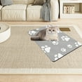 thumbnail image 4 of AYktou Dog Food Mat 15.75x23.62 inch Pet Feeding Mat for Food and Water Bowl,Waterproof-Anti-Slip Rubber Backing Pet Placemat, 4 of 7