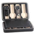 thumbnail image 1 of Coofit Watch Box Portable Multipurpose Zipper Closure Watch Organizer Watch Travel Case, 1 of 7