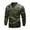 Army Green, variant on Jackets for Men Zip Up Lightweight Slim Fit Bomber Jacket Casual Vintage Solid Workout Running Outdoor Work Jackets for Men