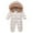 Beige, variant on MEZZALL Winter Overalls Ski Suits Baby Boys Girls Windproof Snowboard Jumpsuits Snowsuit Jackets Coats Breathable Infants Dailywear, Beige, 18-24 Months