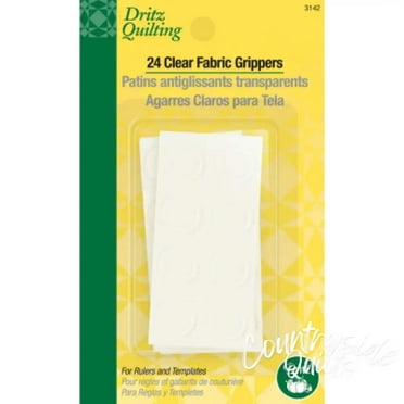 Dritz Quilting Clear Fabric Grippers-24/Pkg