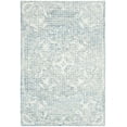thumbnail image 2 of SAFAVIEH Abstract Bryanne Floral Wool Area Rug, Light Blue, 4' x 6', 2 of 10