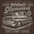 thumbnail image 3 of Grand Slammed Classic Pickup T-shirt Hot Rod Custom Truck Enthusiast Route 66 Vintage Rusty Cars Garage Men's Tee, 3 of 7