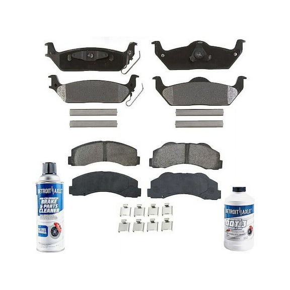 Brake Pad Set - Compatible with 2010 - 2011 Ford F-150