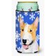 thumbnail image 1 of Bull Terrier Invierno Copos de Nieve Vacaciones Tall Boy Bebida Aislador Bebida Aislador Hugger, 1 of 1