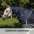 thumbnail image 2 of Dura-Tech Viking Midweight Turnout Horse Neck Cover | Color Black | Size X-Large, 2 of 6