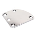 thumbnail image 3 of EeaseCA Triangle 5 Holes Electric Guitar Neck Plate Bass Guitar Neck Strength Connecting Board Joint Plate GV108 (Silver), 3 of 7