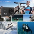 thumbnail image 2 of 4K WiFi Sport Camera Ultra HD 1920*1080P 30FPS / 1280*720P 30FPS Action Camera 2'LCD 30M Underwater Camera 140Wide-Angle Action Camera, 2 of 5