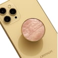 thumbnail image 1 of Soporte para teléfono CRYSTALFY Pink Coral Abalone Seashell, 1 of 7