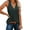 Dark Green, variant on UVN Summer Tank Tops for Women V Neck Sleeveless T Shirts Loose Casual Basic Top