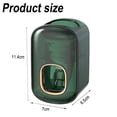 thumbnail image 2 of Toothpaste Dispenser Wall Mounted for Bathroom Automatic Toothpaste Squeezergreen, 2 of 6
