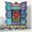 Multicolor 40, variant on Teacher Appreciation Flannel Throw Blanket Multicolor 40 Vibrant Collage