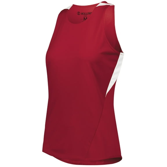 Holloway Sportswear S Womens PR Max Track Jersey Scarlet/White 221335