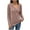 Pink, variant on WQQZJJ Sweatshirts Tops for Women Solid Relaxed Fit Drawstring Hooded V Neck Button Smock Tops Drop Long Sleeves Casual T Shirt S-2XL