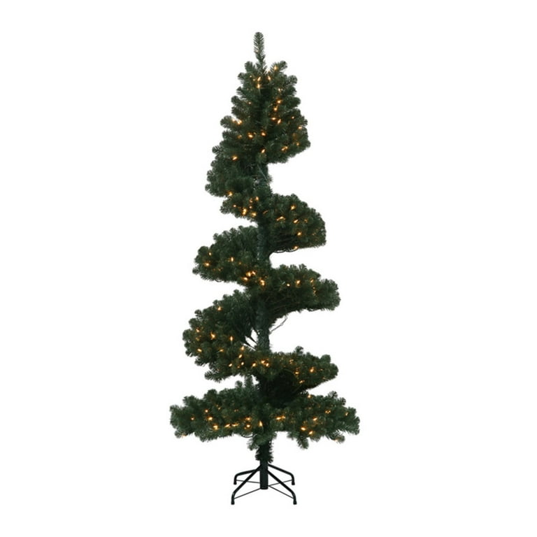 Spiral christmas sale tree walmart
