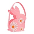 thumbnail image 2 of KLKCMS Panier de Pâques Vide Bébé Fête Enfants Tout-Petit Décoration Cadeau Panier de Rangement Rose, 2 of 9