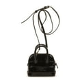 thumbnail image 4 of Pre-Owned Balenciaga Black Mini Ville Top Handle Crossbody Handbag Croc Embossed Leather, 4 of 8