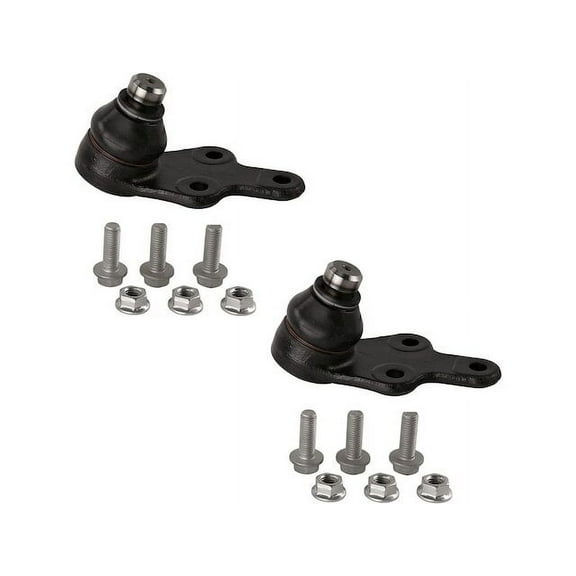Front Lower Ball Joint Set - Compatible with 2013 - 2018 Ford Focus 2014 2015 2016 2017