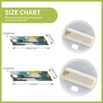 thumbnail image 3 of Hirioo Abstract Brushstrokes Green Blue for Stanley Cup Lid Nameplate Personalized Acrylic Nameplate Tumbler Lid Topper(30oz , 40oz), 3 of 9