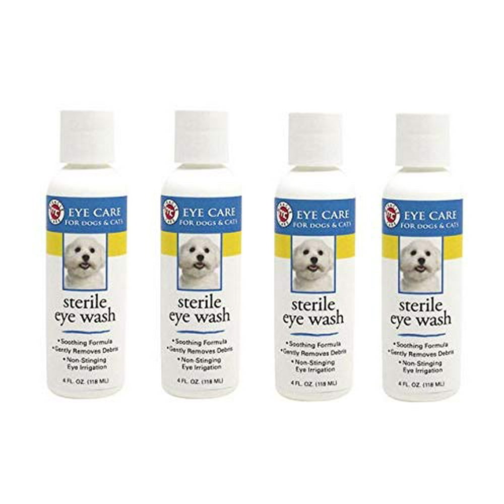 Sterile Eye Wash Dog Grooming Tear Stain Remover Soothing Gentle