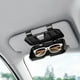 thumbnail image 1 of Estuche para gafas de sol para visera de coche, organizador de almacenamiento de gafas, estuche rígido universal portátil, caja protectora para gafas Negro, 1 of 8