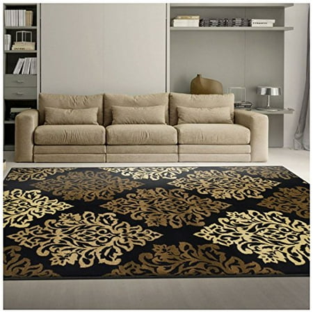 Superior Danvers Collection Area Rug Modern Elegant Damask Area Rug Modern Elegant Damask