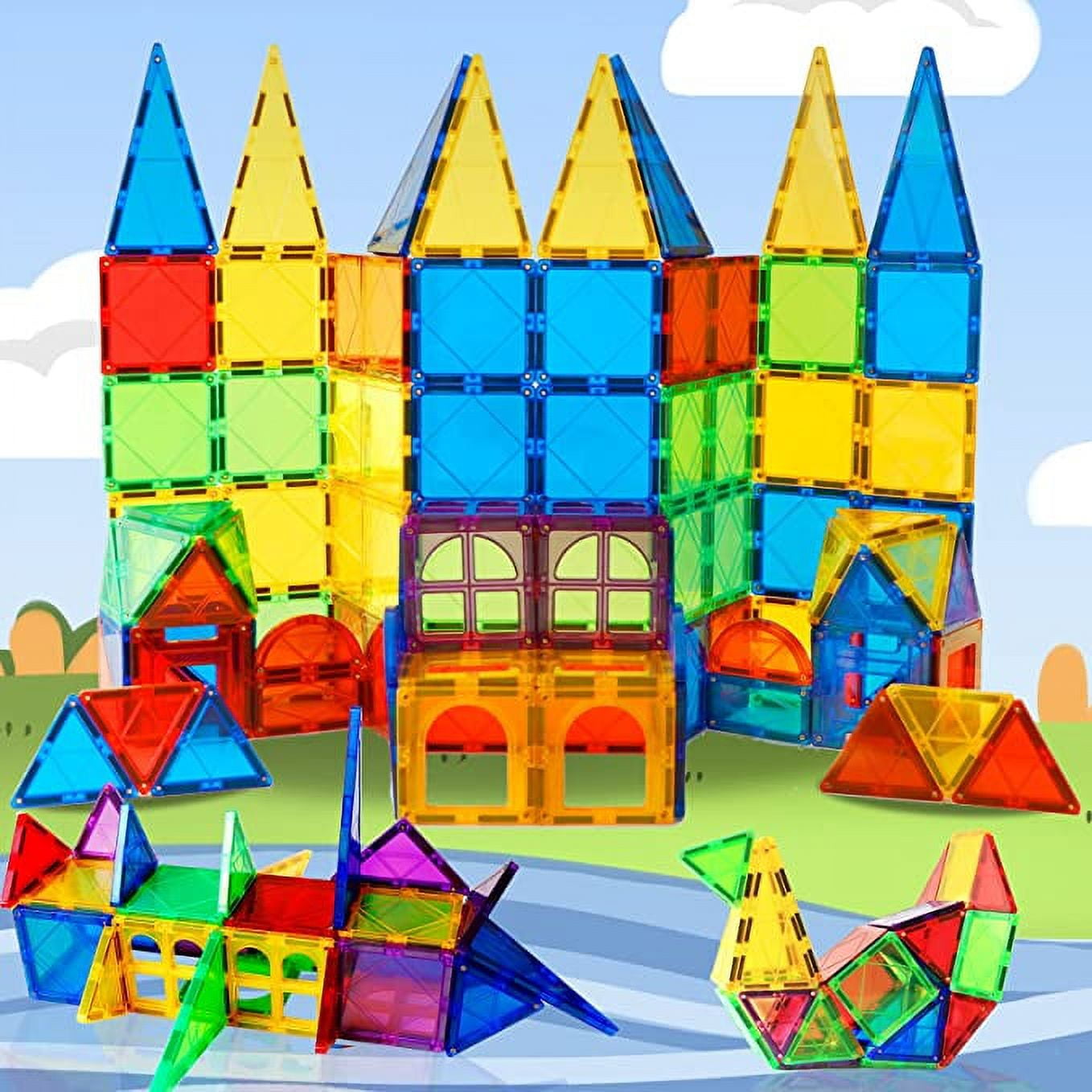 Magnetic building shop blocks argos