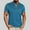 Blue, variant on Men's Henley Shirts Fashion Short Sleeve Daily Work Business T-shirt Casual Summer Beach Vacation Pullover Tops 2025