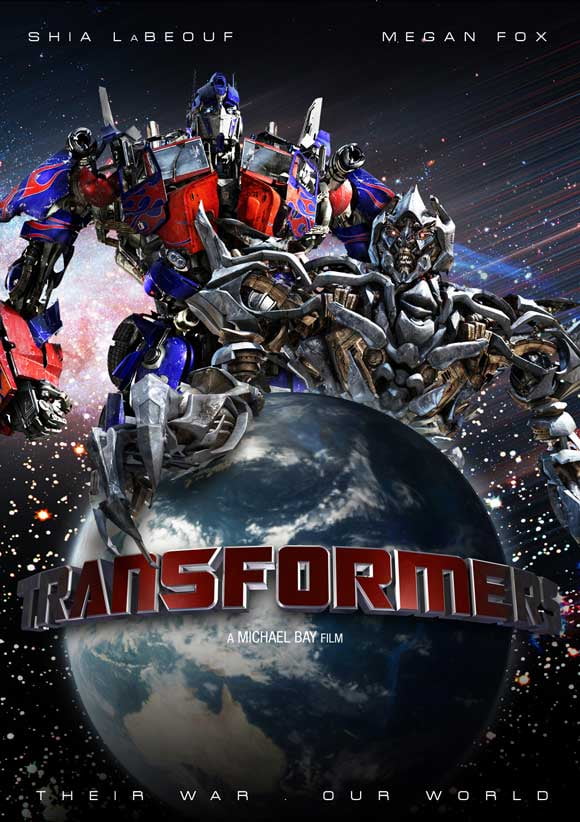 Transformers movie POSTER (Style M) (27" x 40") (2007)
