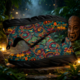 thumbnail image 6 of Men's Full Print Lightweight Lace-up Walking Shoes, 6 of 7
