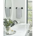 thumbnail image 3 of Amerock Stature Matte Black 8 inch (203mm) Towel Bar, 3 of 7