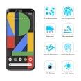 thumbnail image 5 of [3 PACK]!! CLEAR Tempered Glass Screen Protector Compatible with Google Pixel 4, 5 of 5
